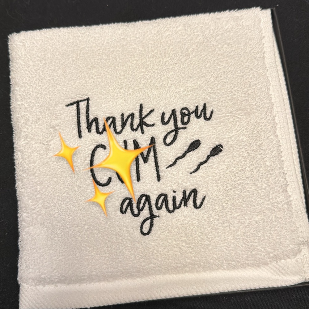 “Cleaning” towel